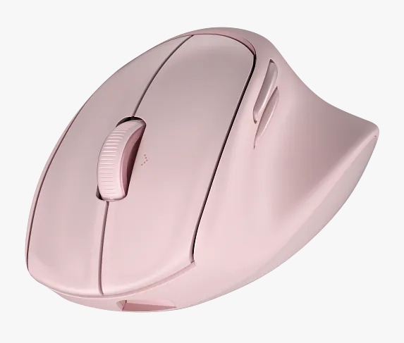 HP Tilt Ergonomic Pink Wireless Mouse 720M A/P
