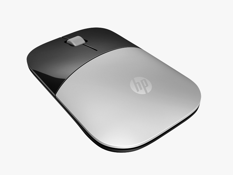 HP Z3700 Wireless Silver Mouse