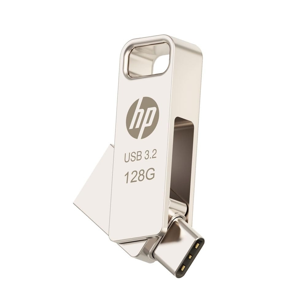 HP 886C 128GB OTG Flash Drive 3.2 Gold